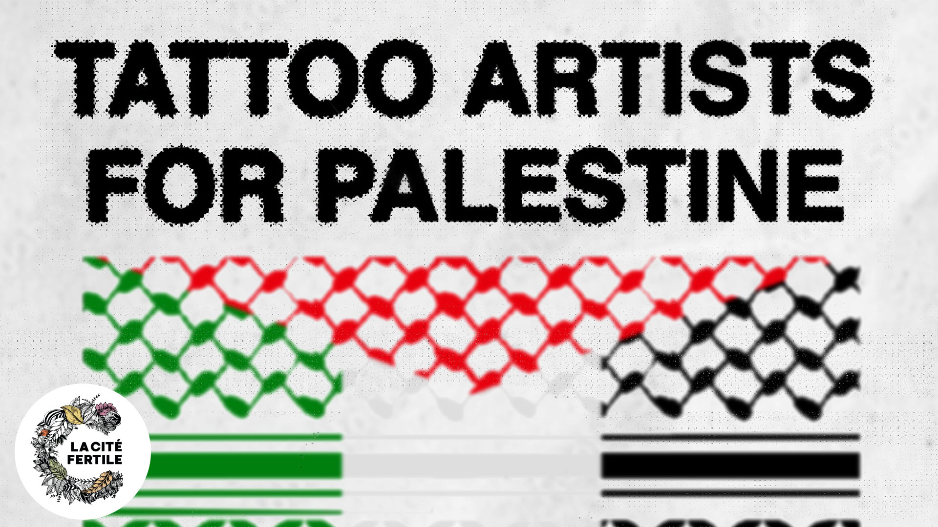 Tattoo artists for Palestine