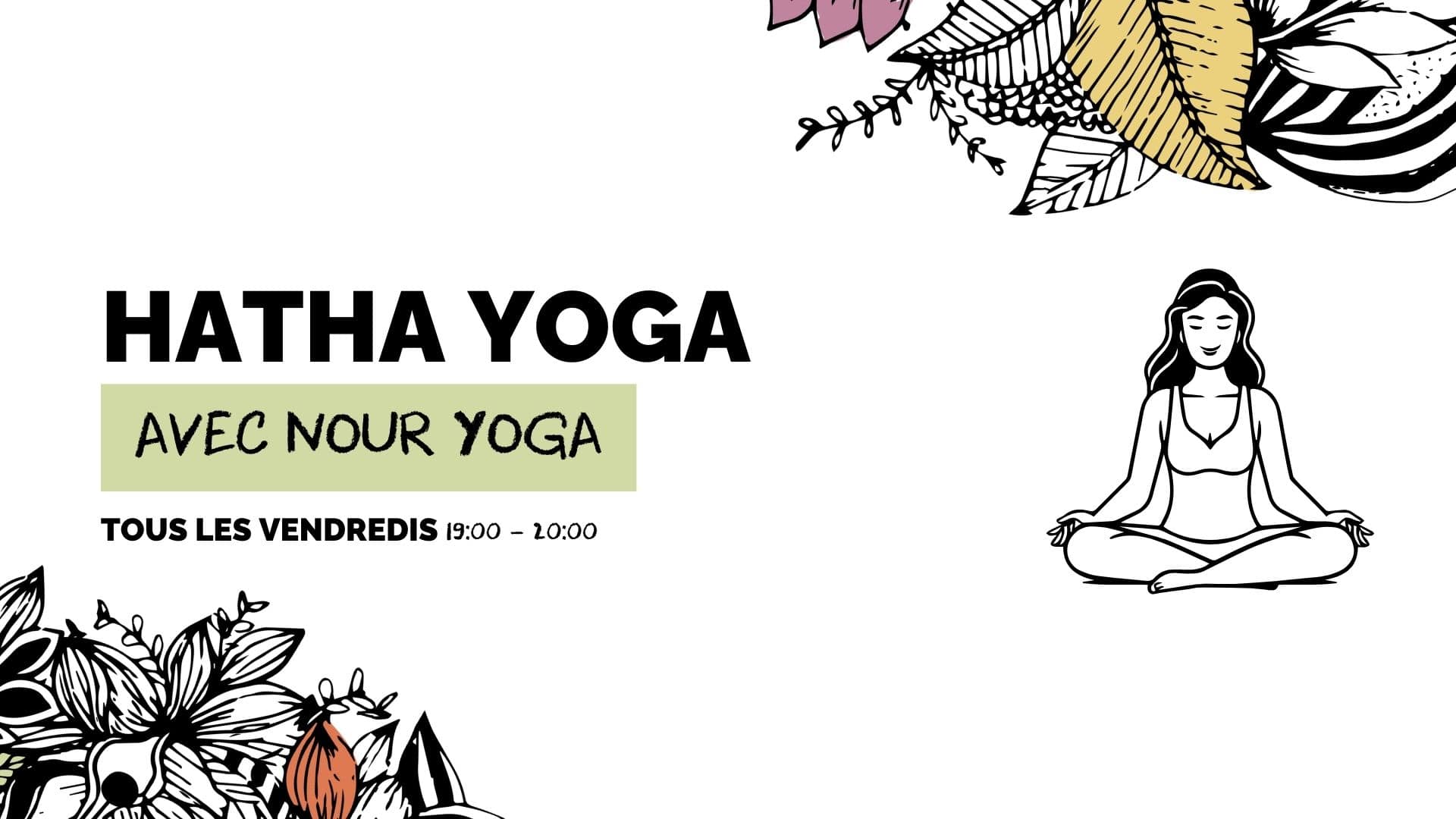 Cours de yoga avec Nour Yoga