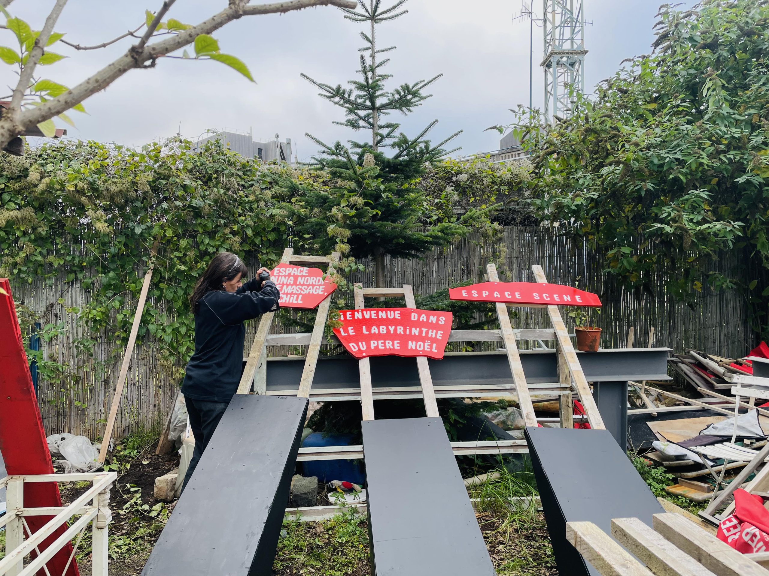 Chantier bénévole - bricolage