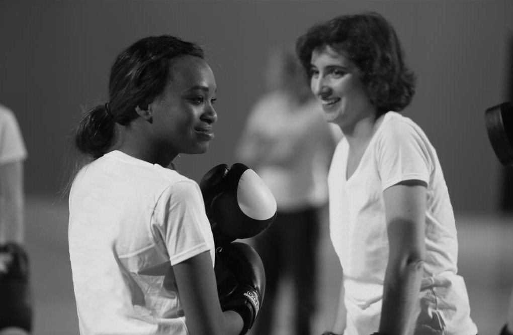 Séances de boxe anglaise féminine