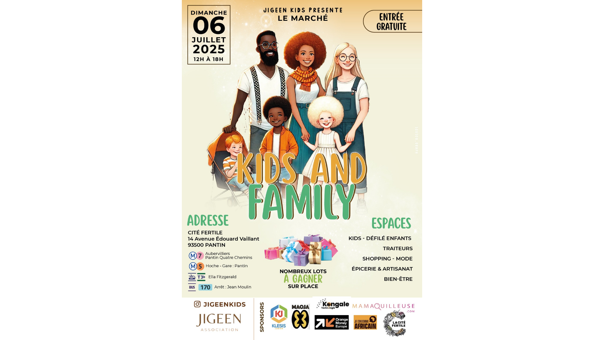 Marché kids & family