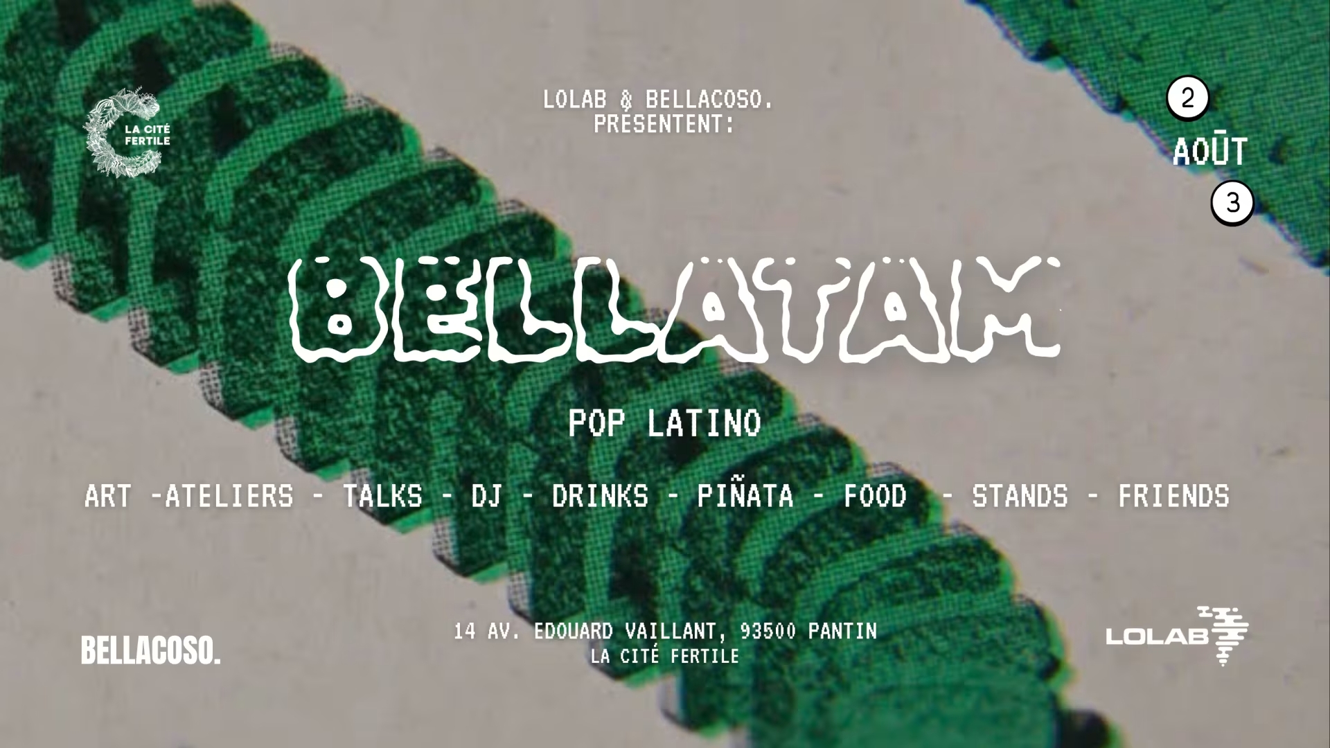 BELLATAM – Pop-up Latino à la Cité Fertile