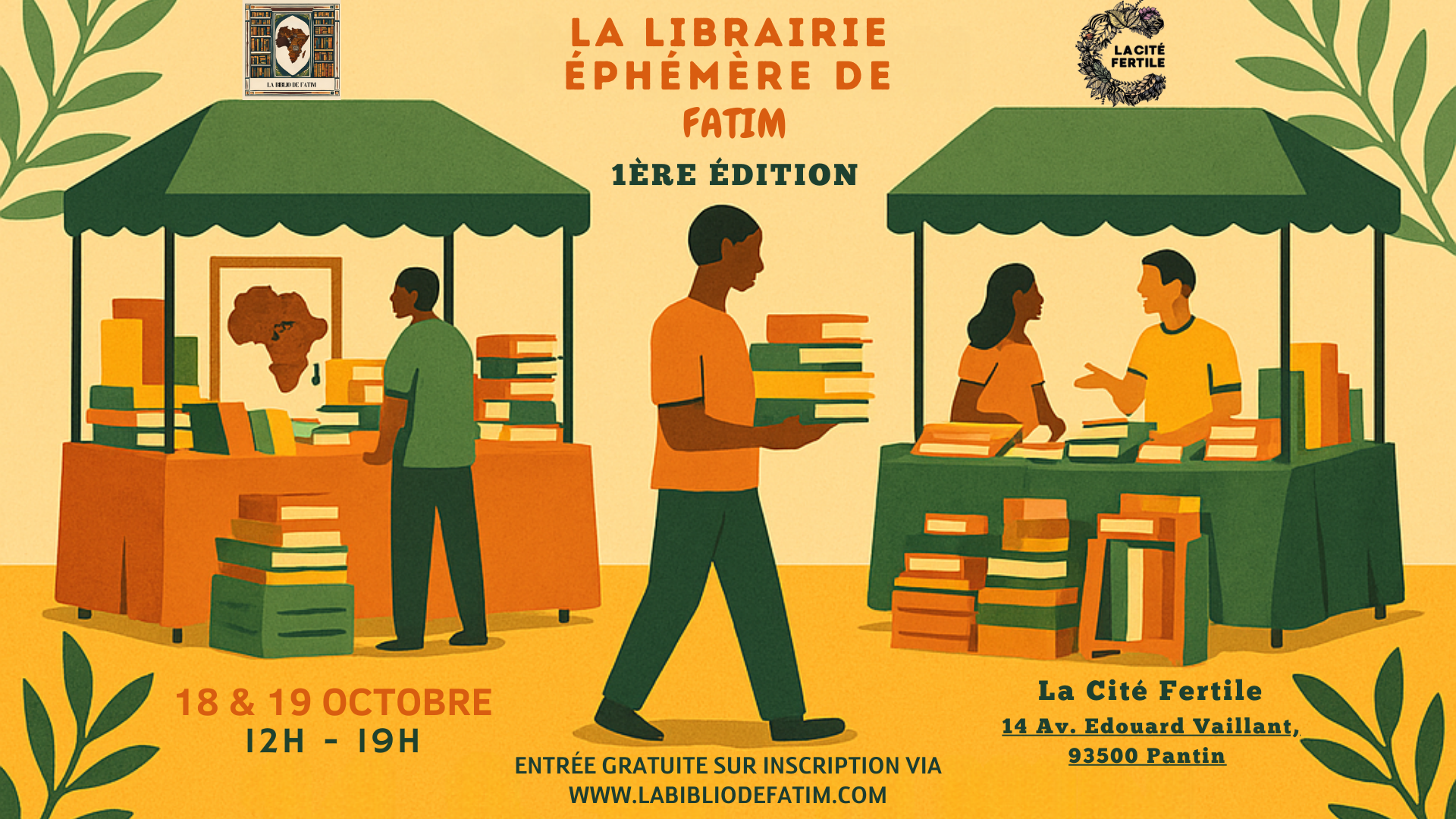 Librairie éphémère de Fatim