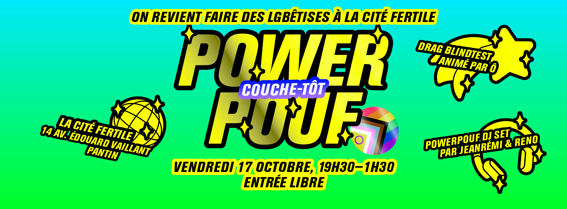 Powerpouf - Couche tôt