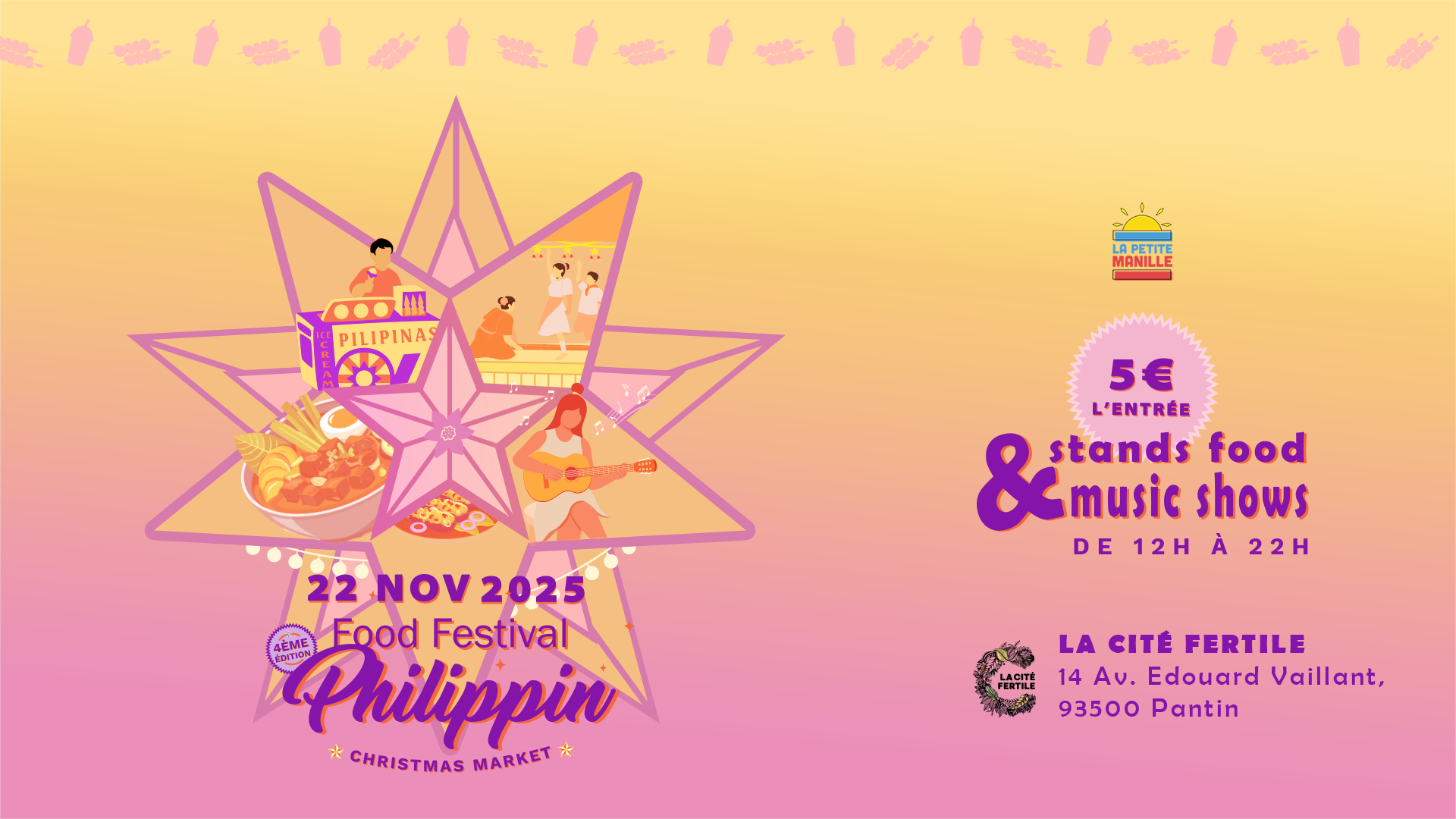 Food Festival Philippin Christmas Market