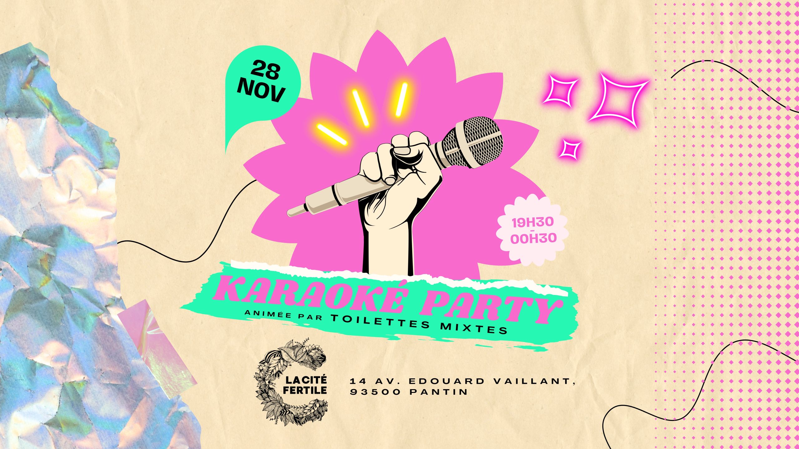 Karaoké Party à la Cité Fertile