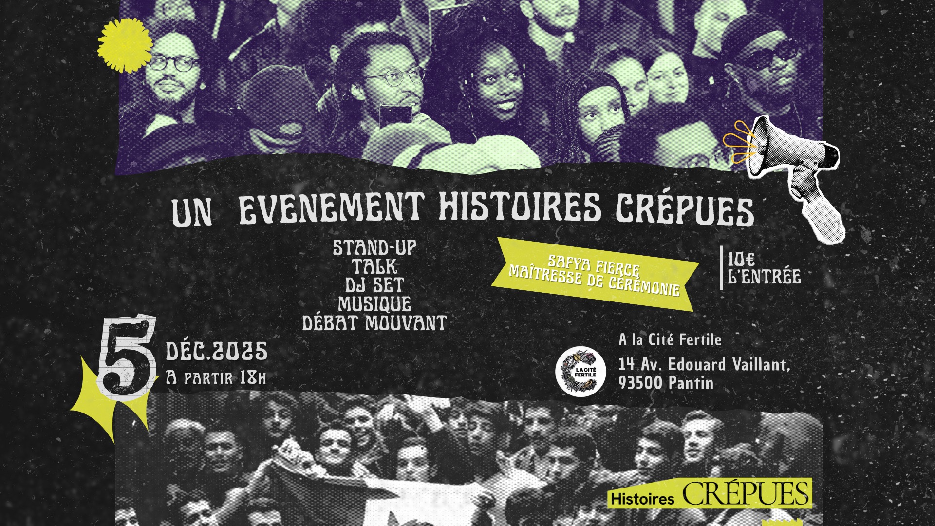 Soirée Histoires Crépues