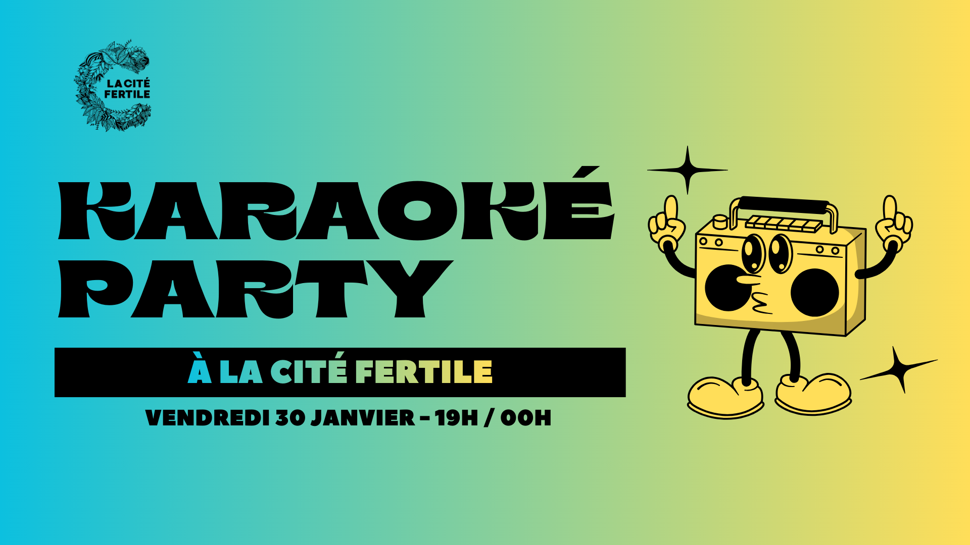 Karaoké Party à la Cité Fertile