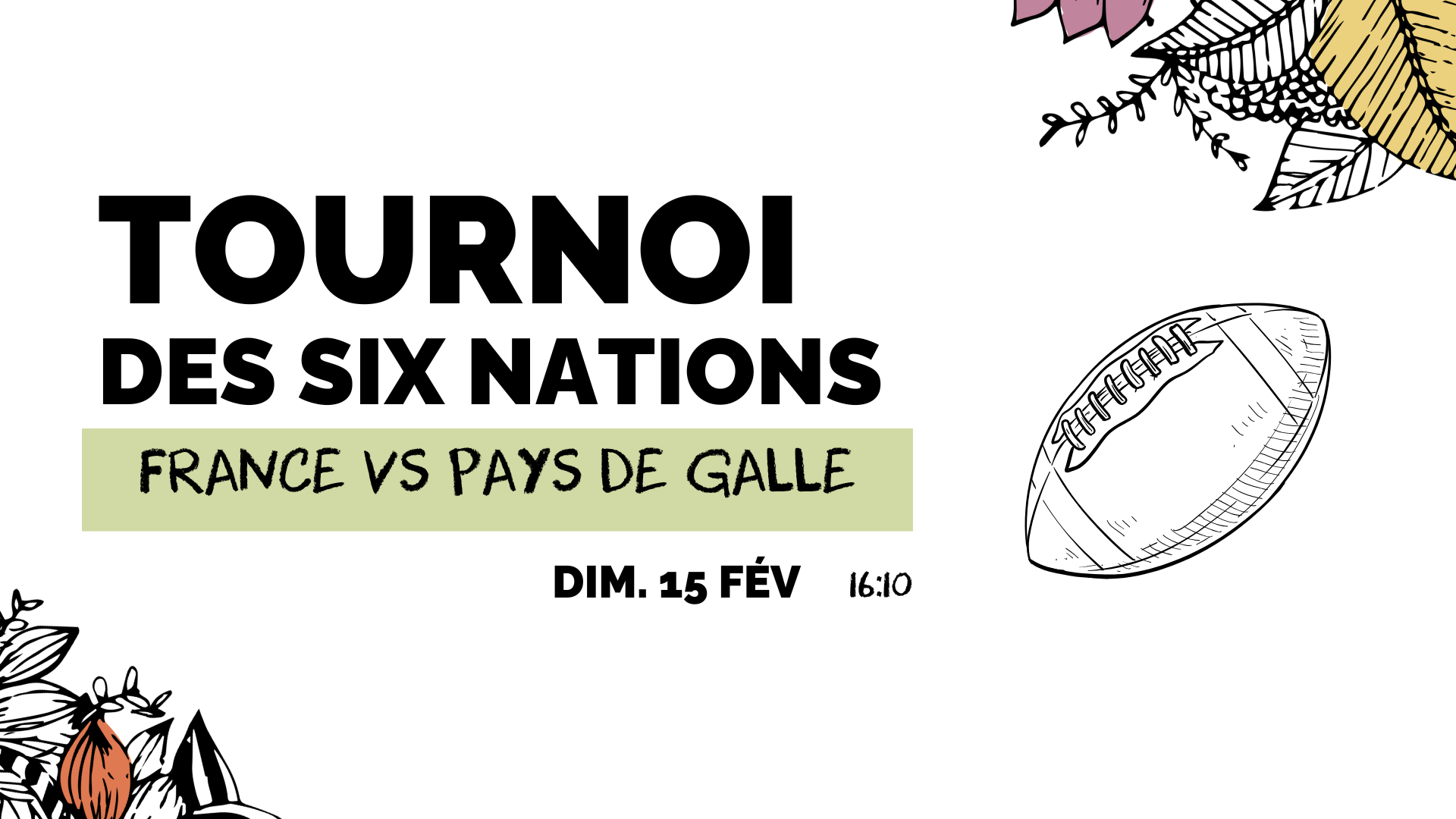 Match de Rugby - Six Nations