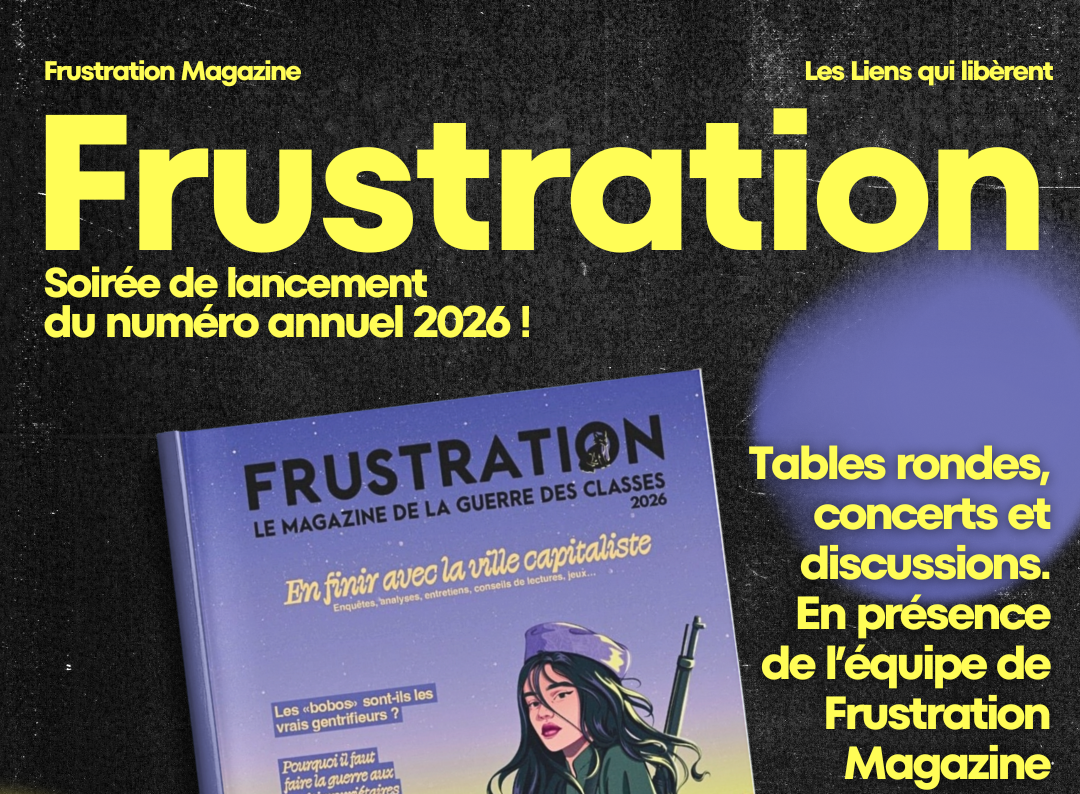 Lancement du magazine Frustration 2026