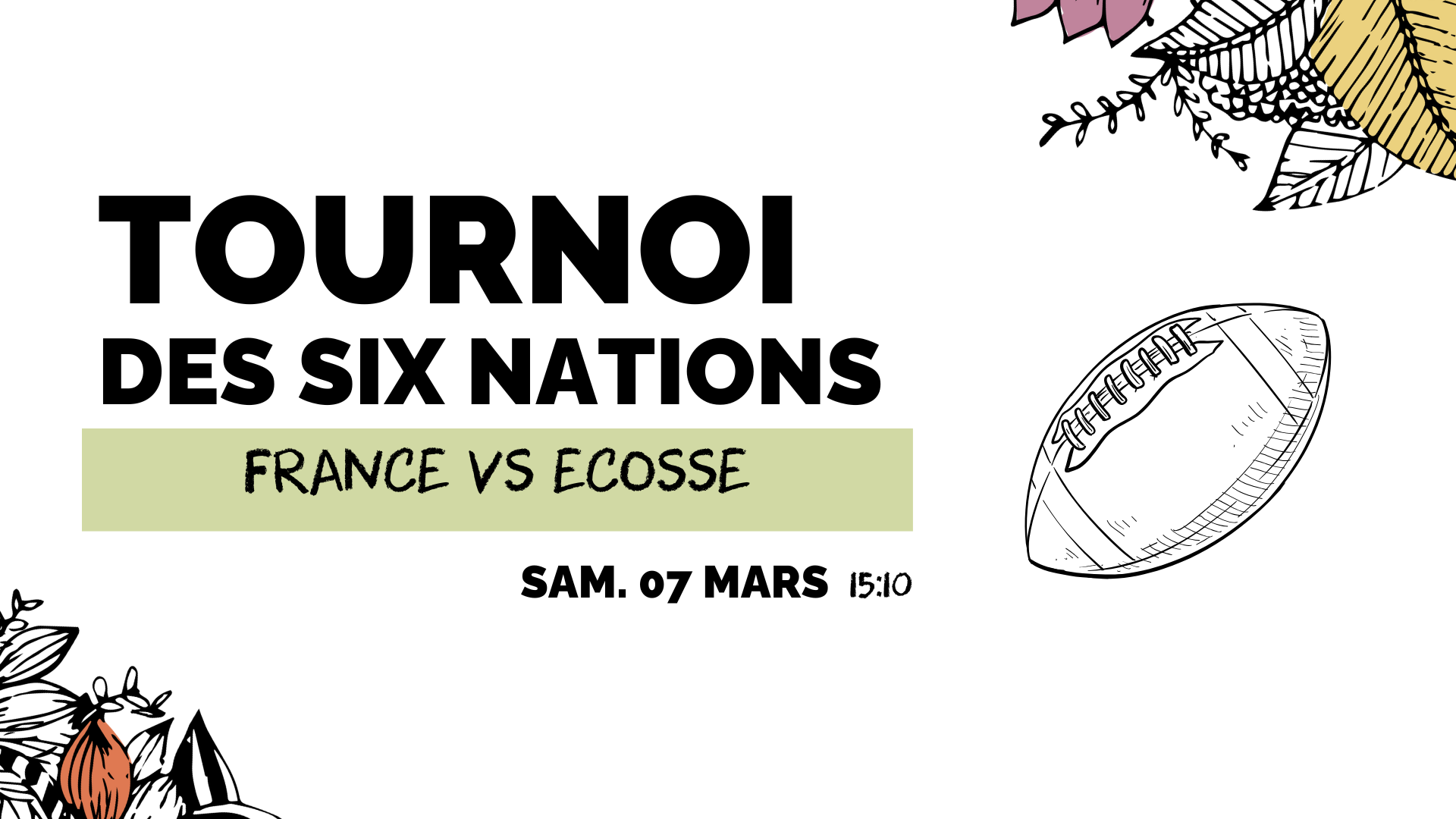 Match de Rugby - Six Nations