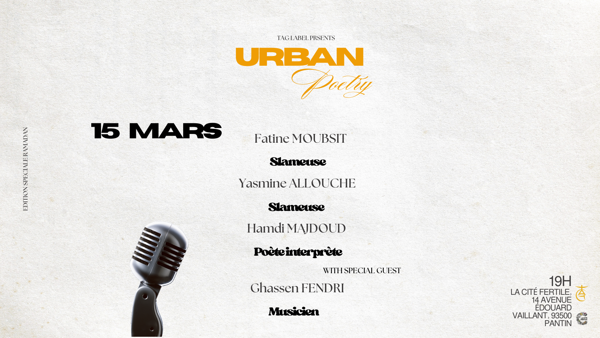 Urban Poetry - 2nd édition