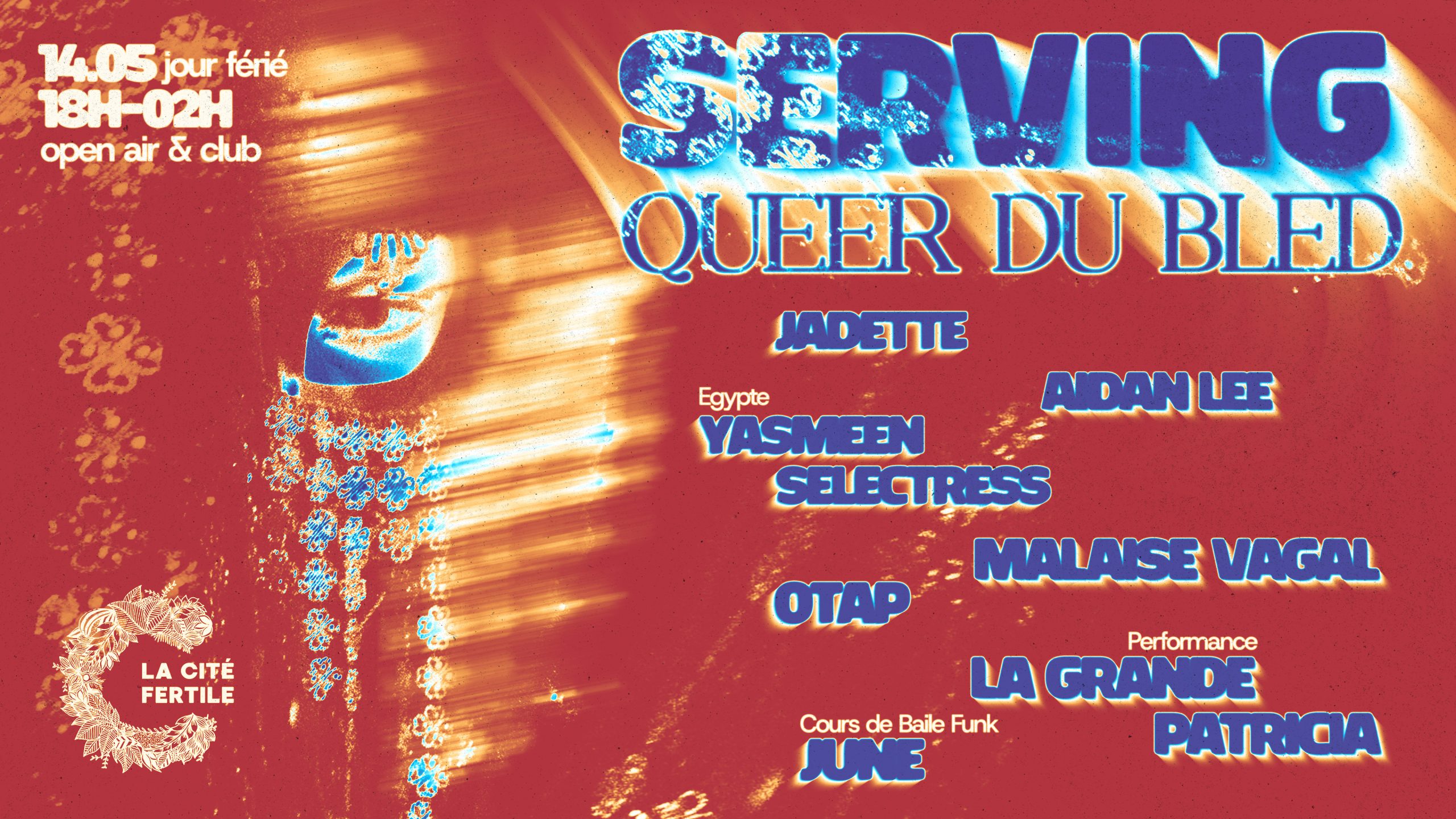 Open air & club Serving x queer du bled