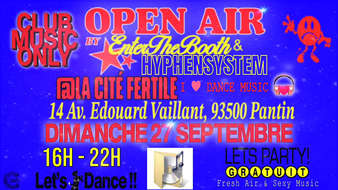 Open air — Airhyphen system & Enter the booth
